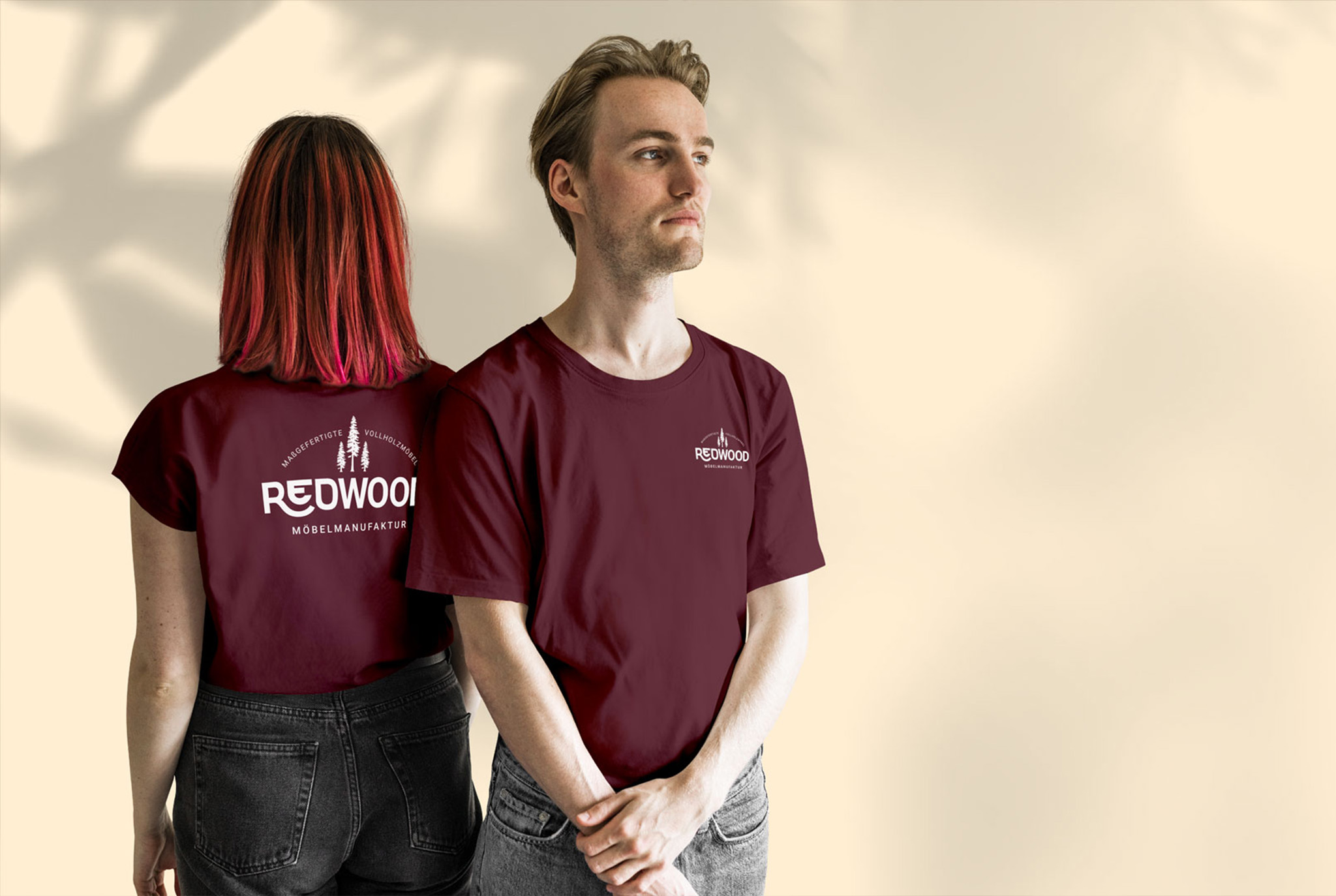 Redwood Möbelmanufaktur — branded t-shirts